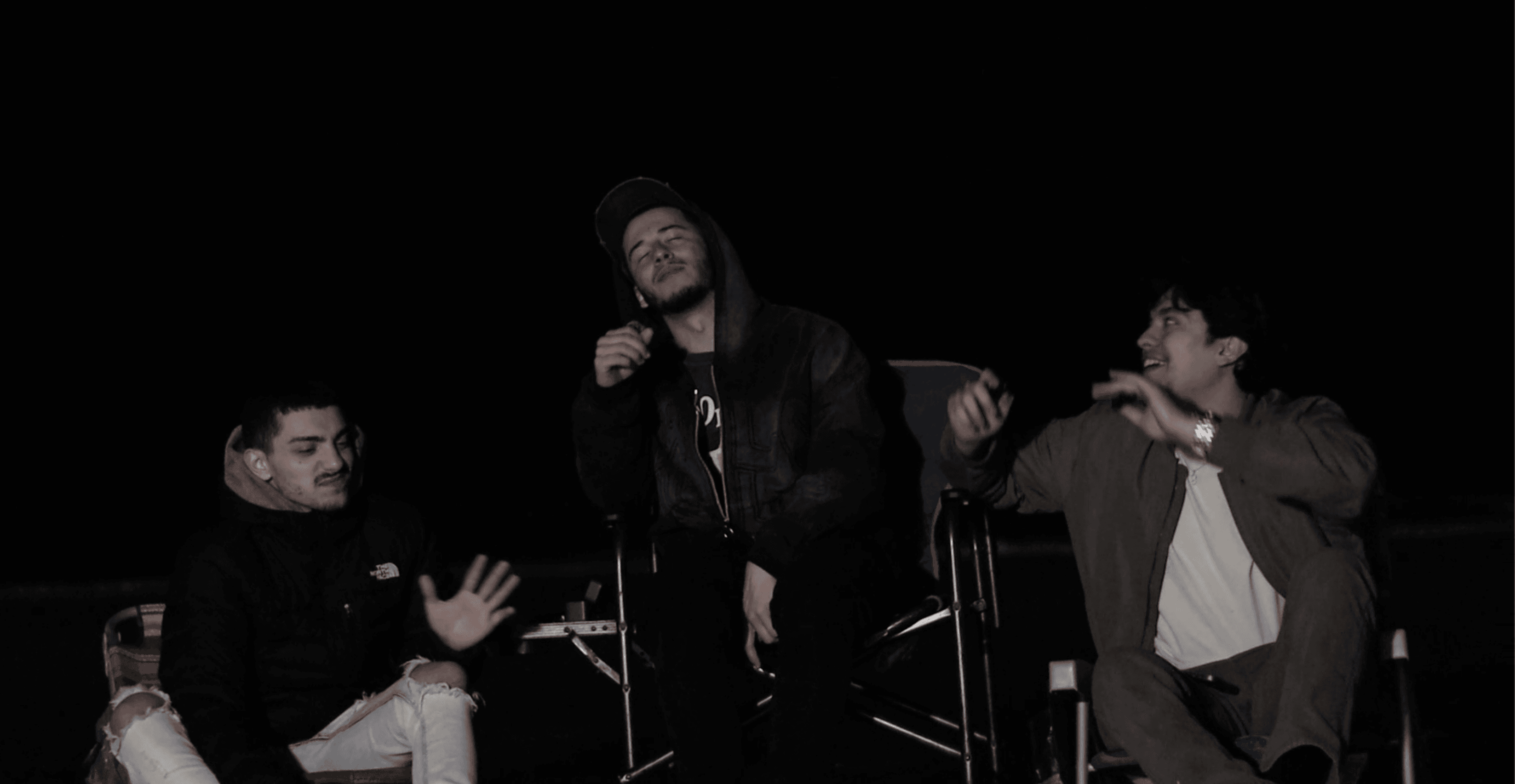 Juan and the crew filming a Yapathon episode