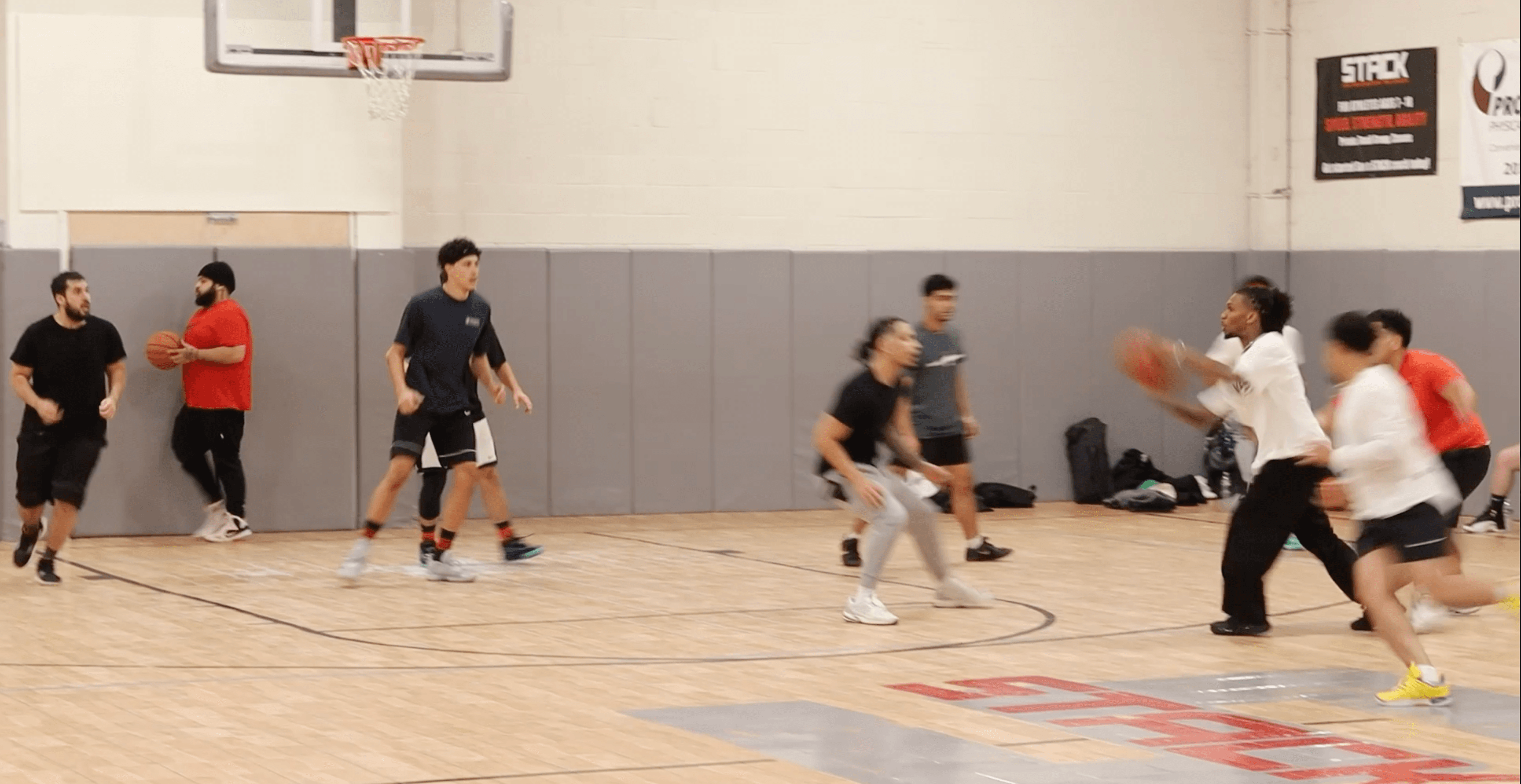 Basketball players